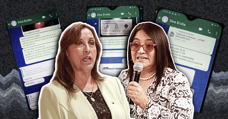 Nuevos chats y audios desmienten a Dina Boluarte en el caso aportes de campaña