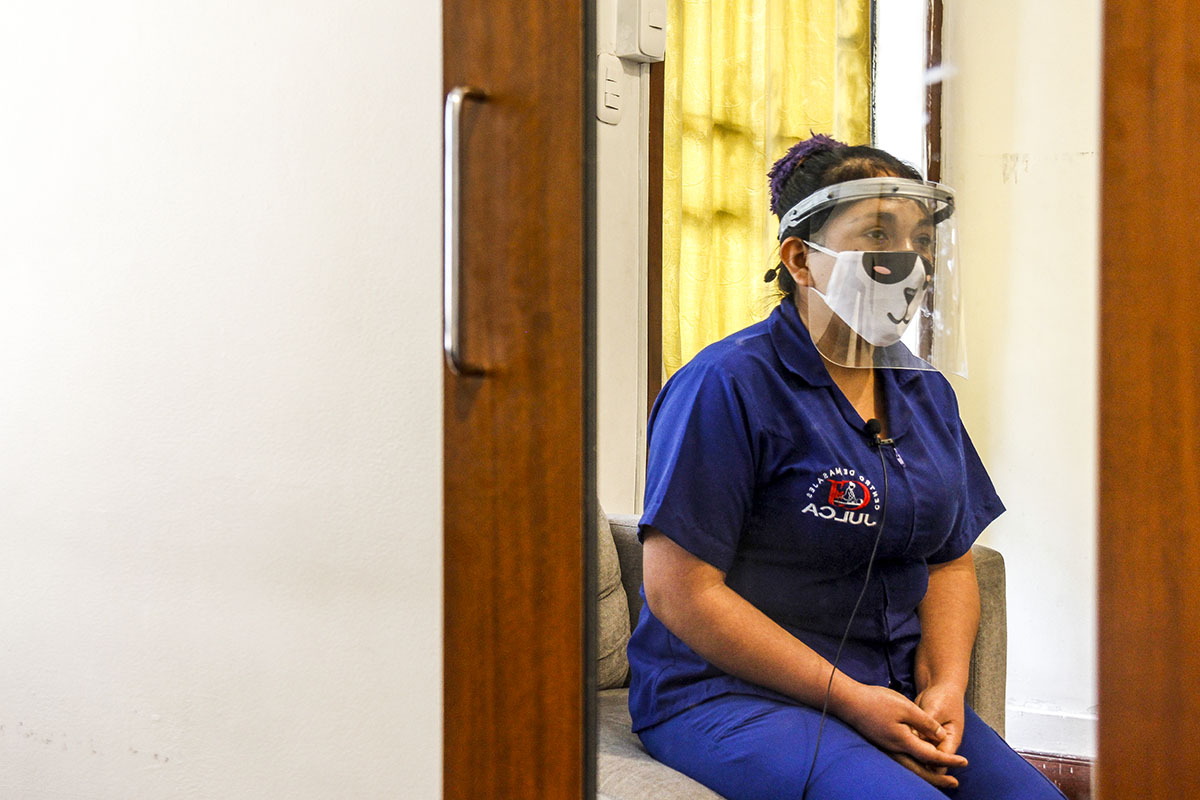 Personas con discapacidad visual durante la pandemia