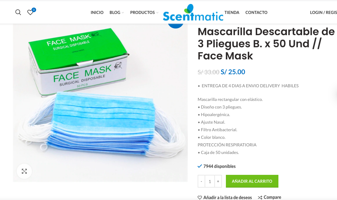 Mascarillas Essalud